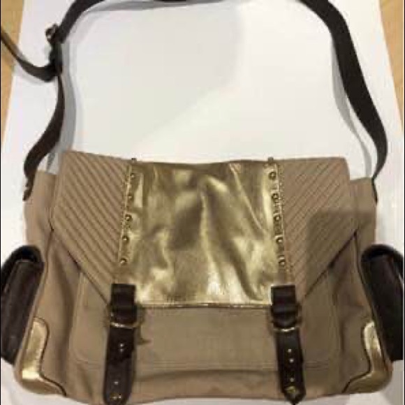 Juicy Couture Leather trimmed Messenger bag - Picture 3 of 6